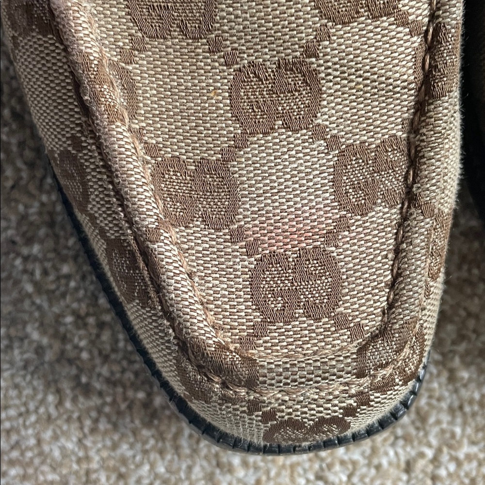 Gucci Beige and Brown Loafers - Picture 13 of 16